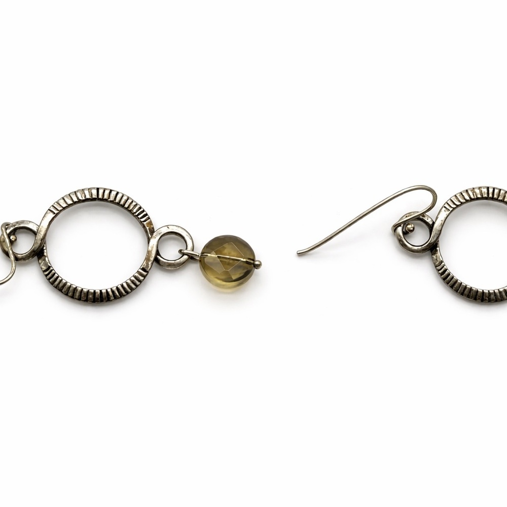 Silpada Sterling Smoky Quartz Dangle Earrings ✨ - Picture 3 of 4